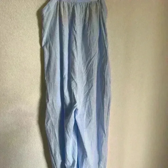 PHAX MALIBU BOHO OVERSIZED WIDE LEG JUMPSUIT SWIM ORANGE STRAP COVERUP SIZE S - Picture 8 of 15